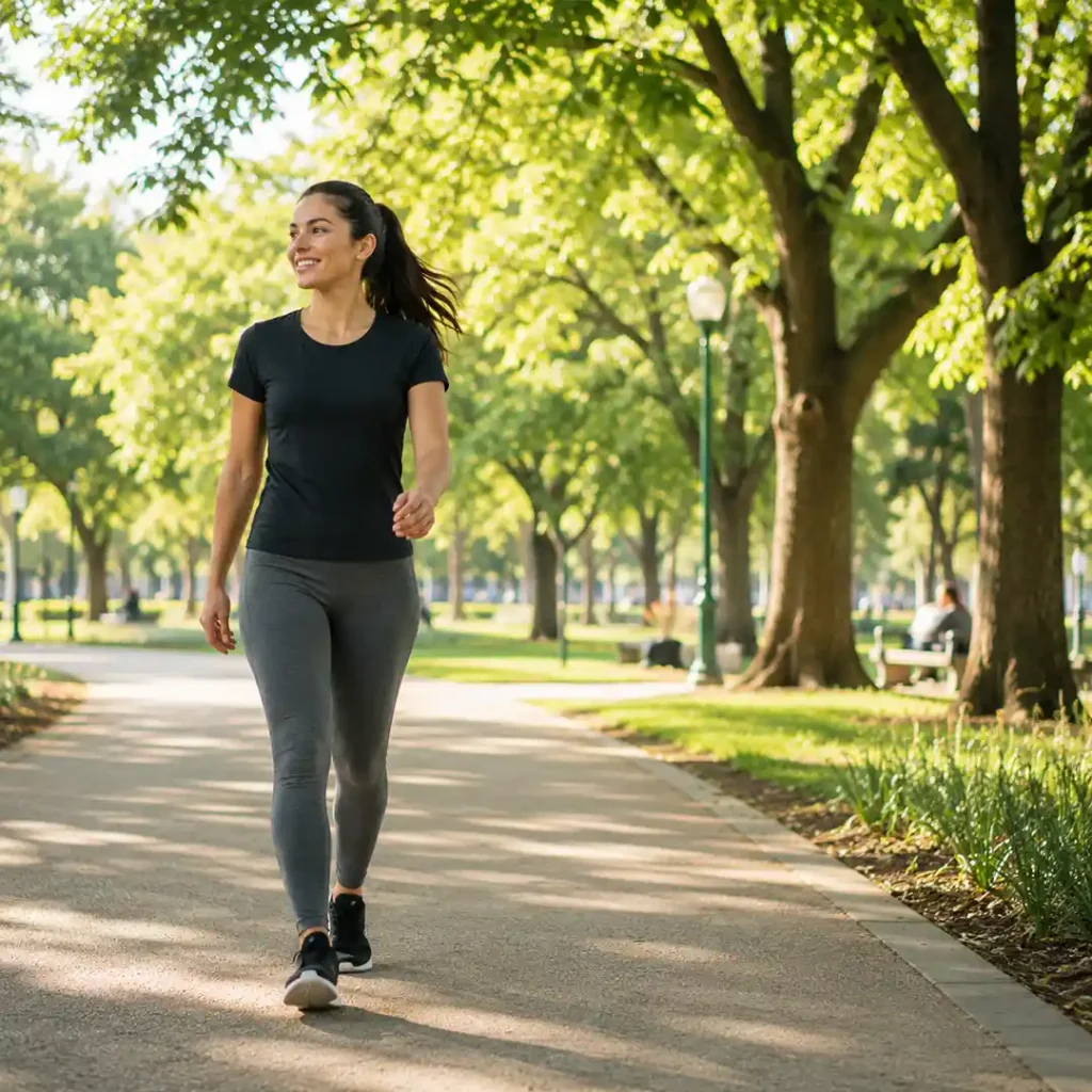 Caminar como ejercicio físico para mejorar la salud bajar de peso y ganar constancia