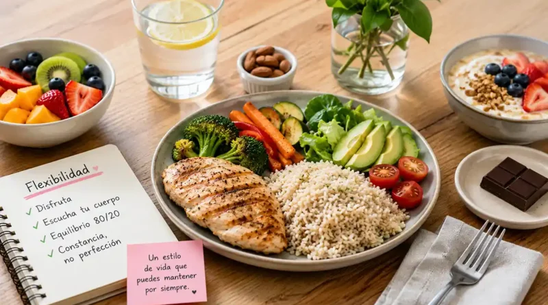 Cómo comer saludable con comida real y equilibrada