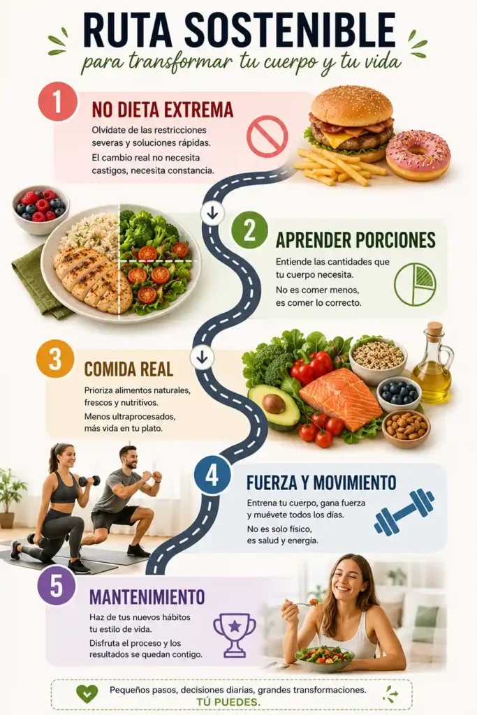 Cómo evitar el efecto rebote después de una dieta para bajar de peso