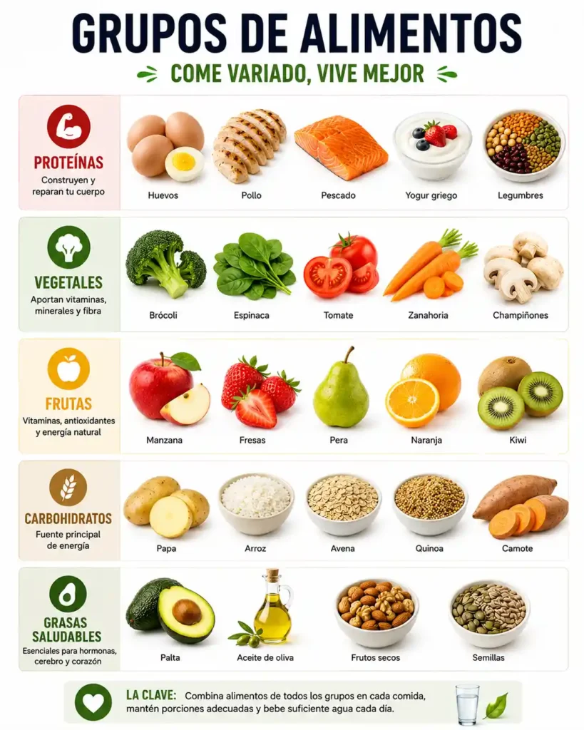 Mejores alimentos para bajar de peso de forma saludable